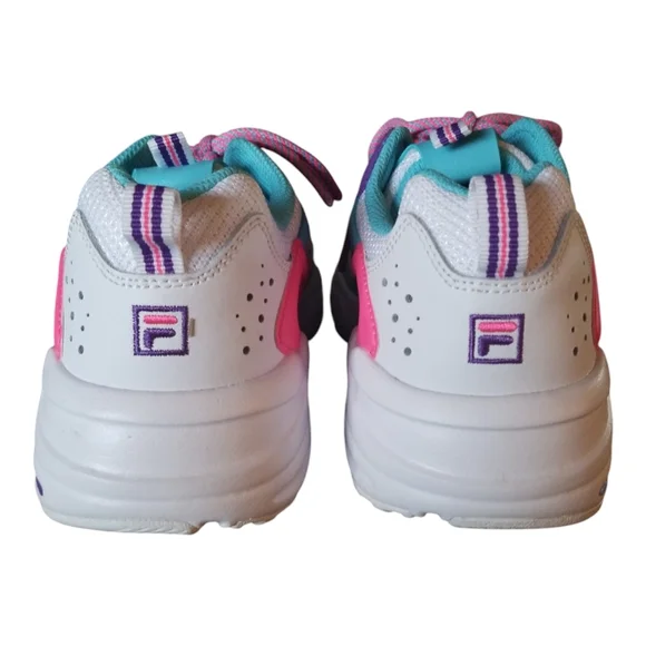 Fila Girl's Multicolor Sneakers Size 5.5 - Picture 5 of 9